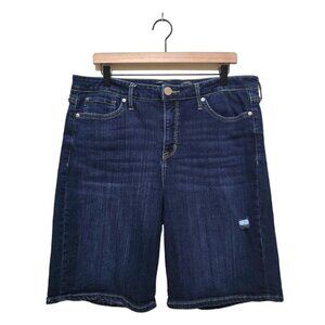 Seven7 Sunset High Waist Stretch Bermuda Shorts in Jackson Sz 16